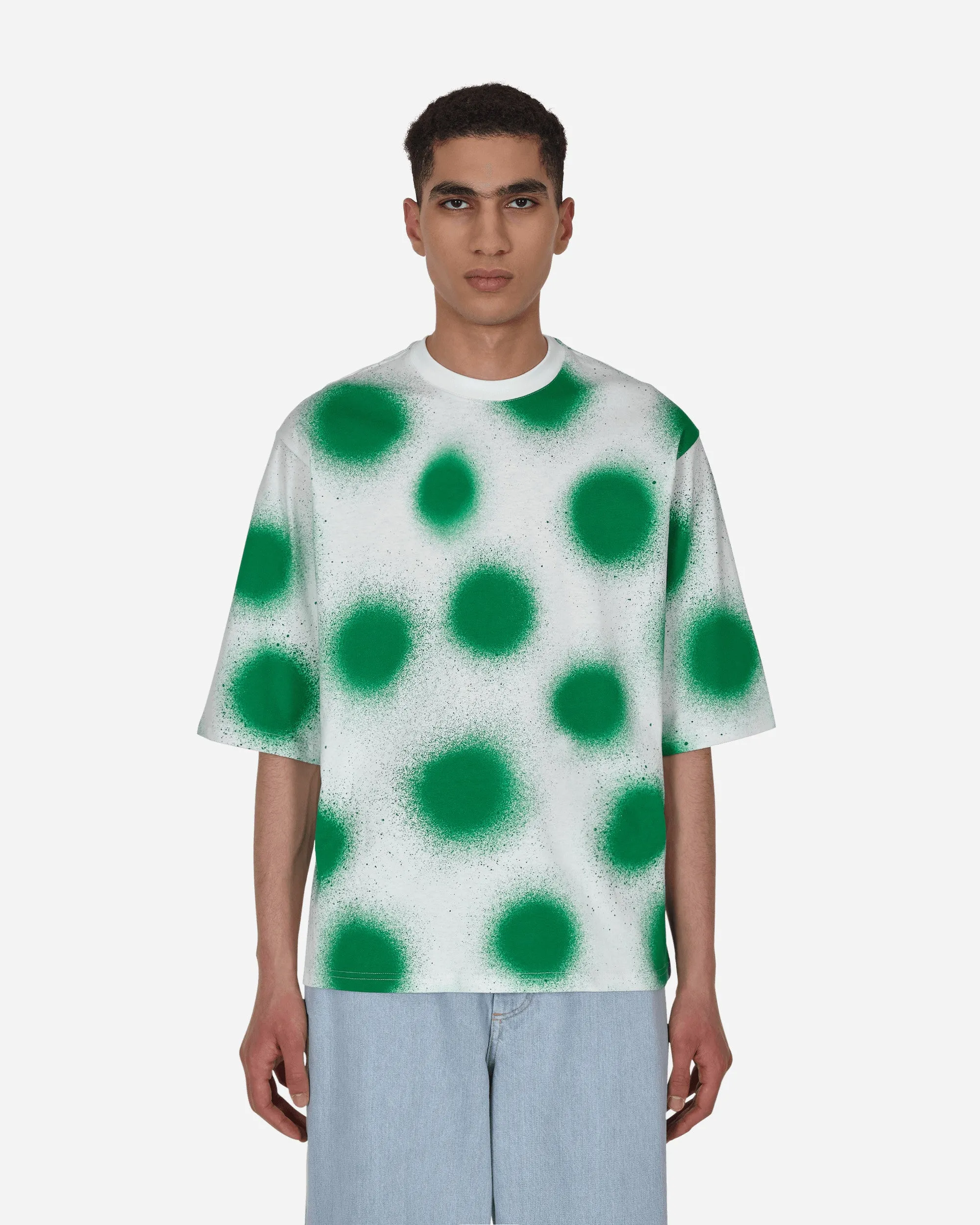 1 Moncler JW Anderson T-Shirt Imprimé Blanc