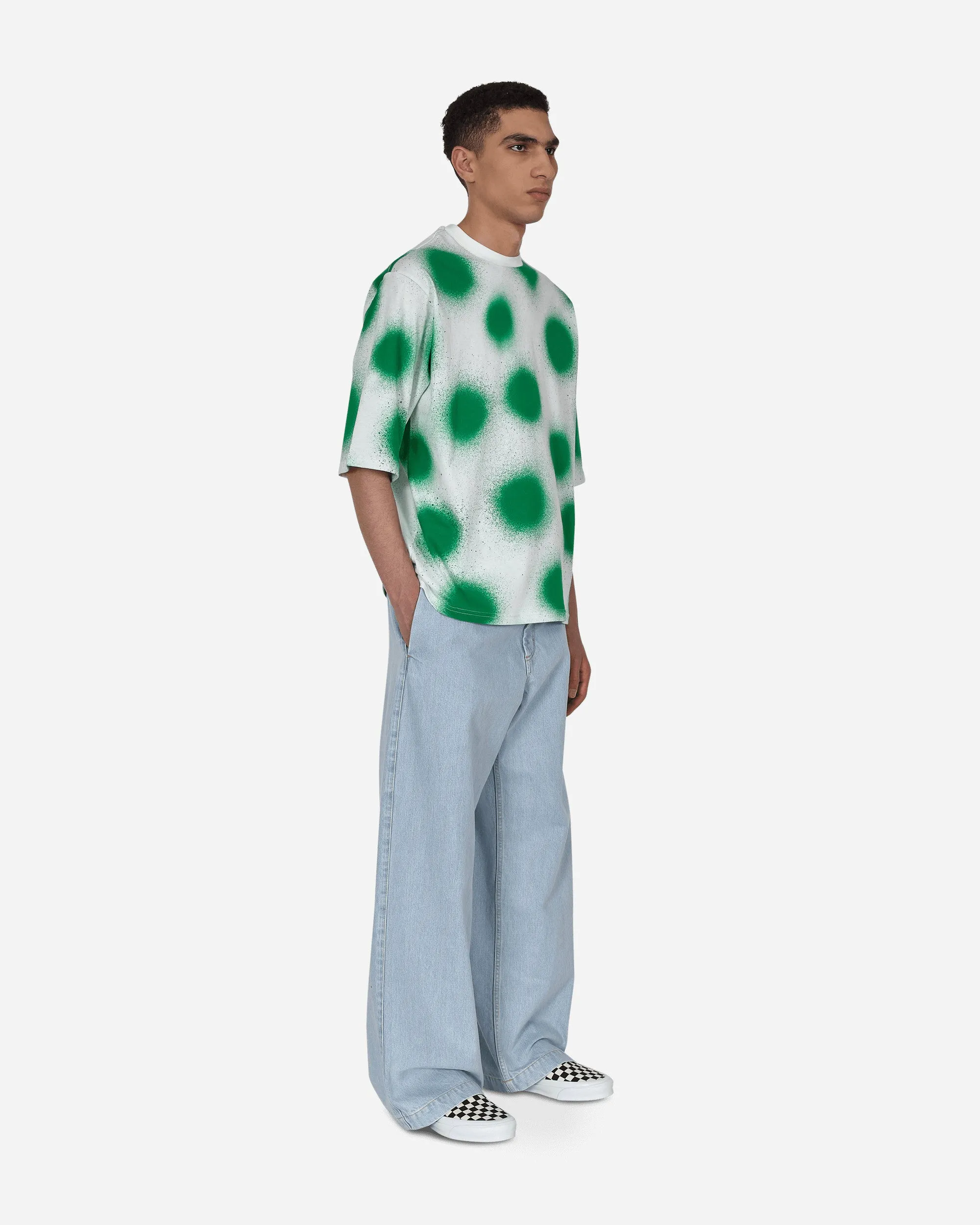 1 Moncler JW Anderson T-Shirt Imprimé Blanc