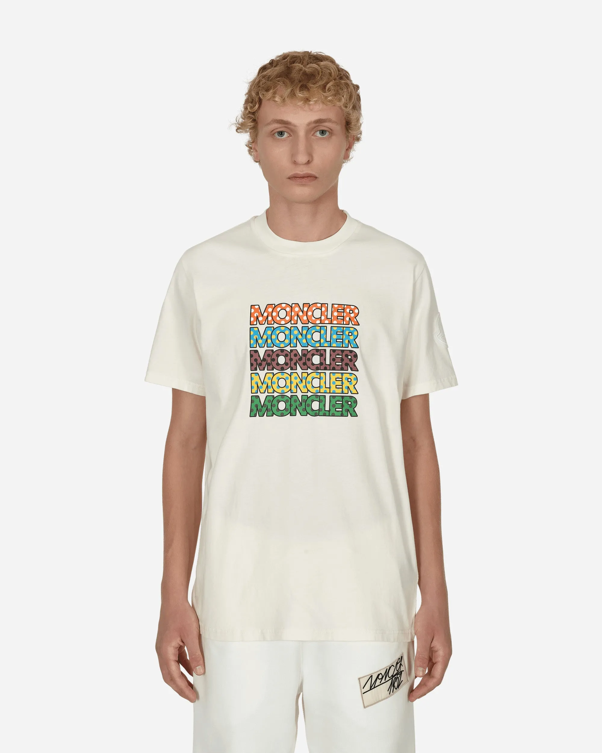 T-Shirt 2 Moncler 1952 Beige