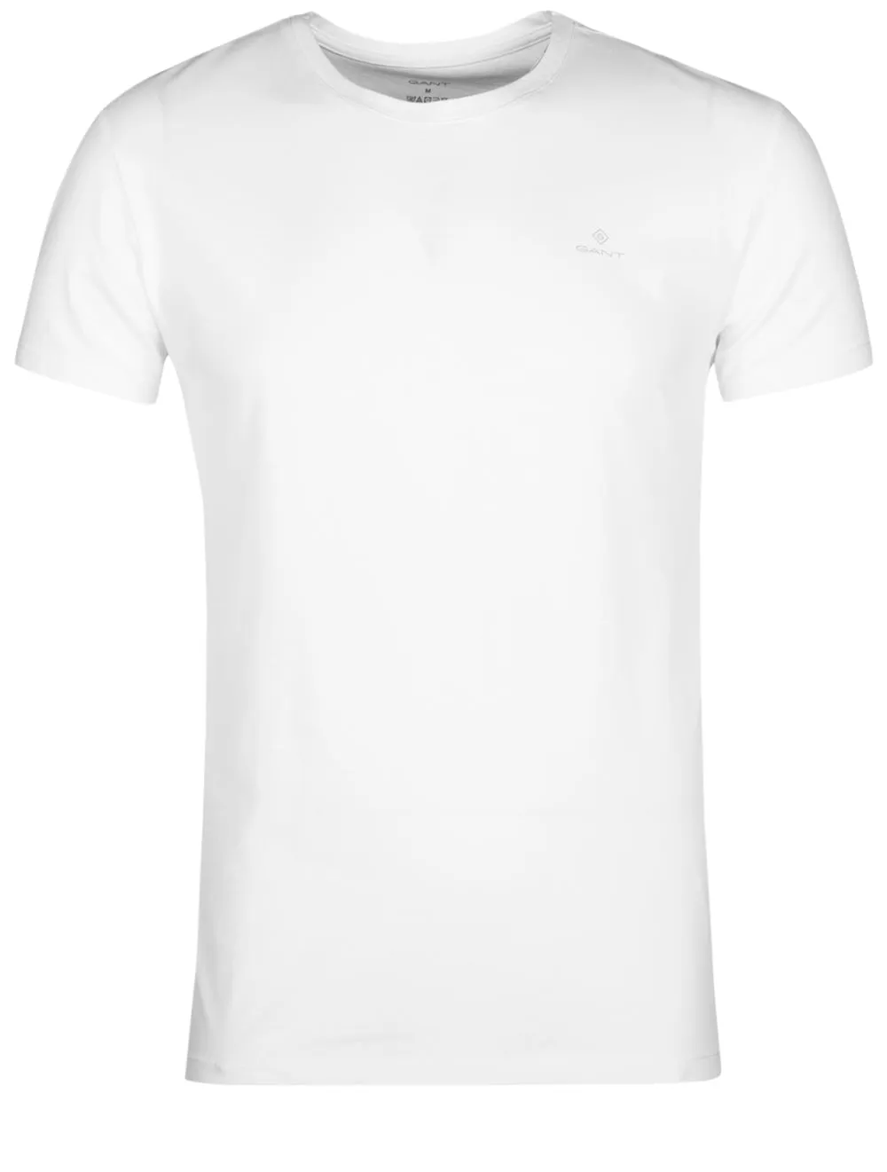 Lot de 2 T-shirts à col rond blancs