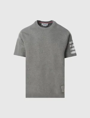 T-SHIRT MANCHES COURTES À RAYURES 4-BARRES