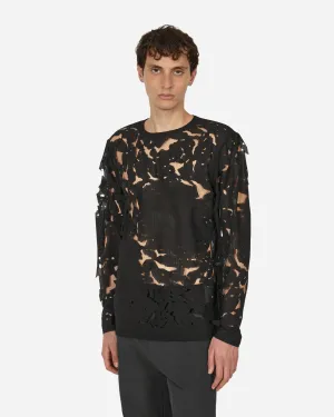 T-shirt manches longues 6.0 gauche noir