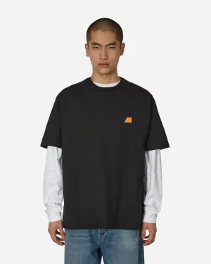T-shirt avec logo AA Noir / Orange