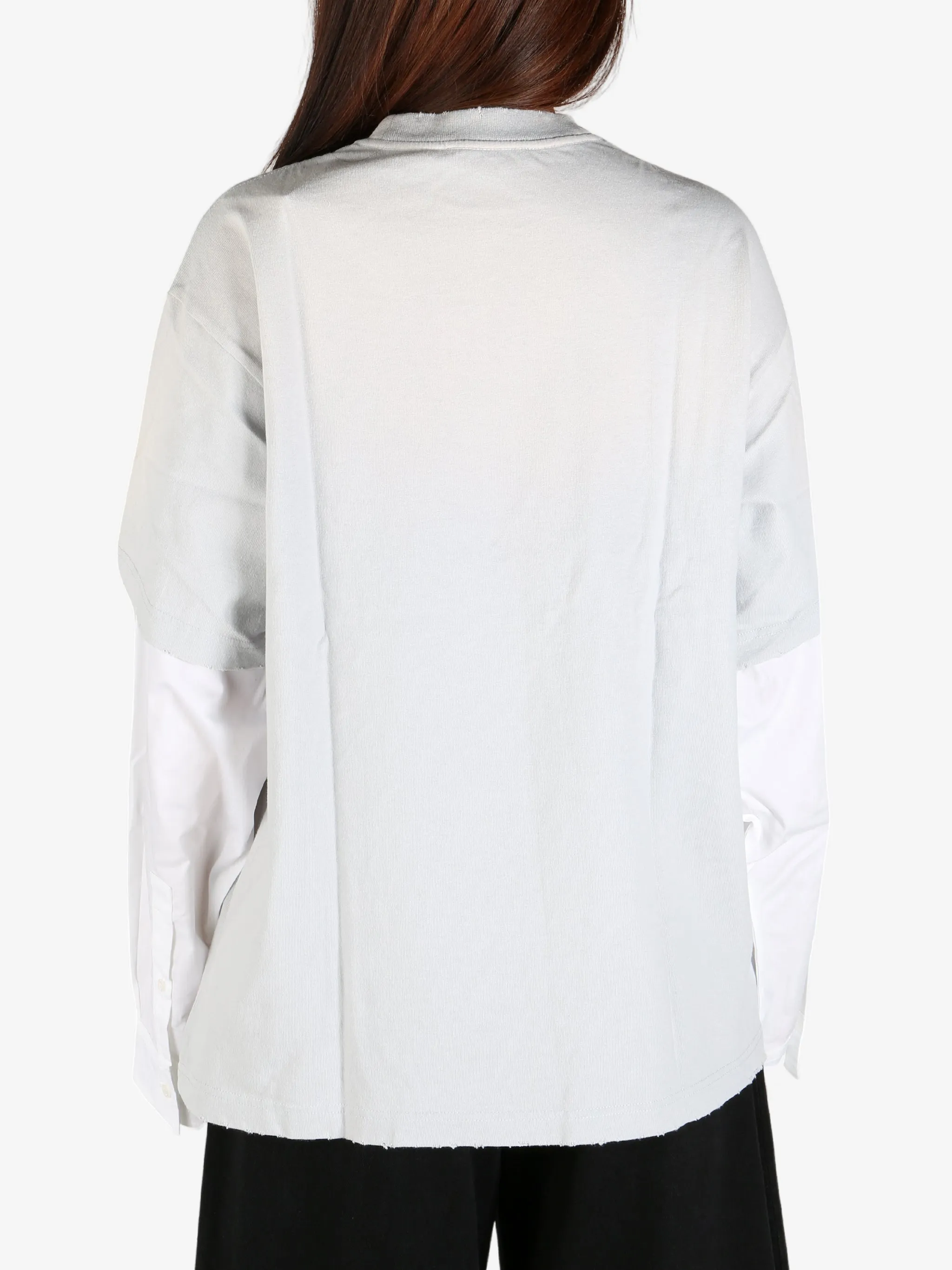 ACNE STUDIOS - T-shirt à imprimé superposé pour femme Vêtements_acne-studios