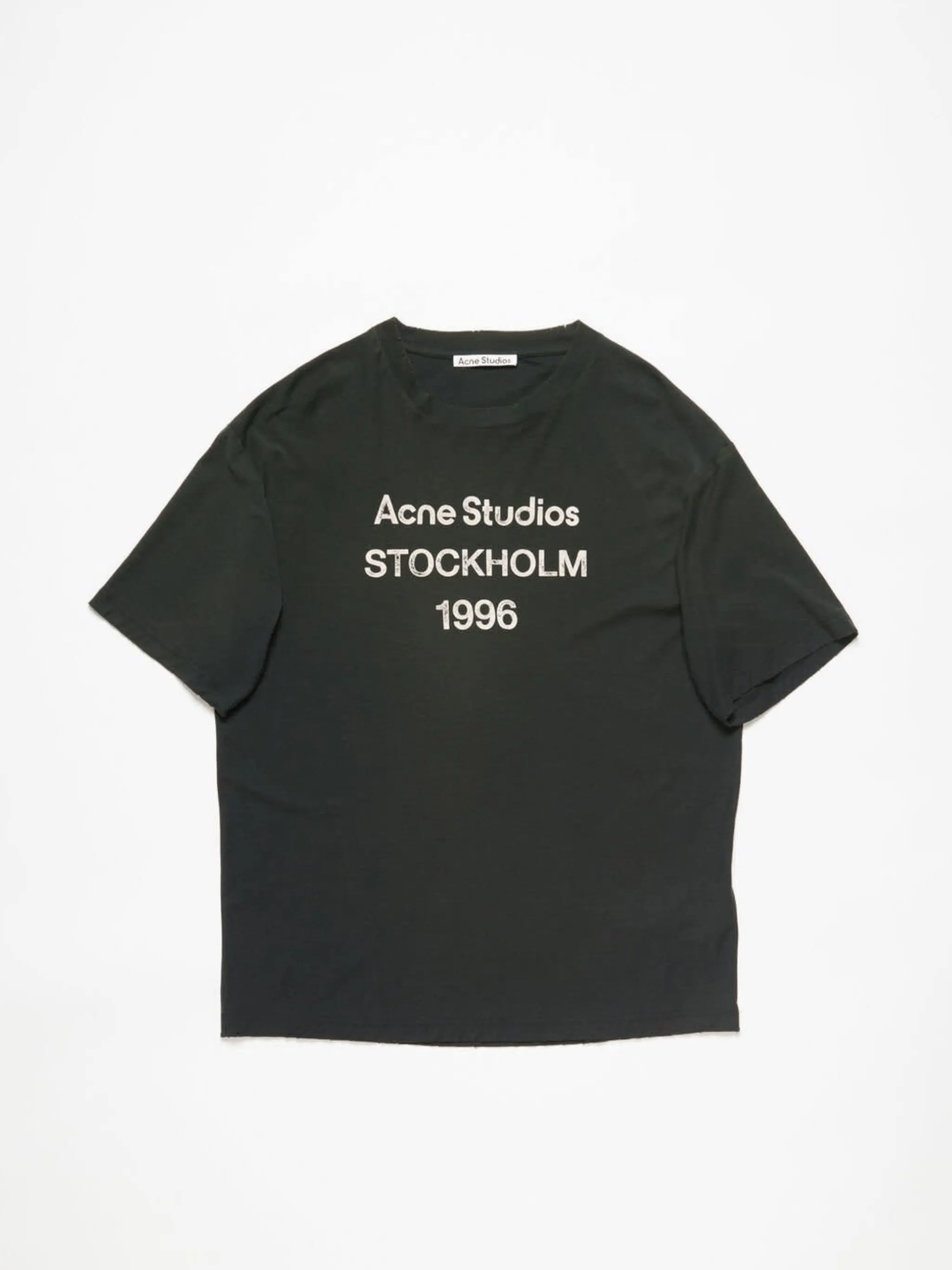ACNE STUDIOS - T-shirt à logo détendu pour femme Vêtements_acne-studios