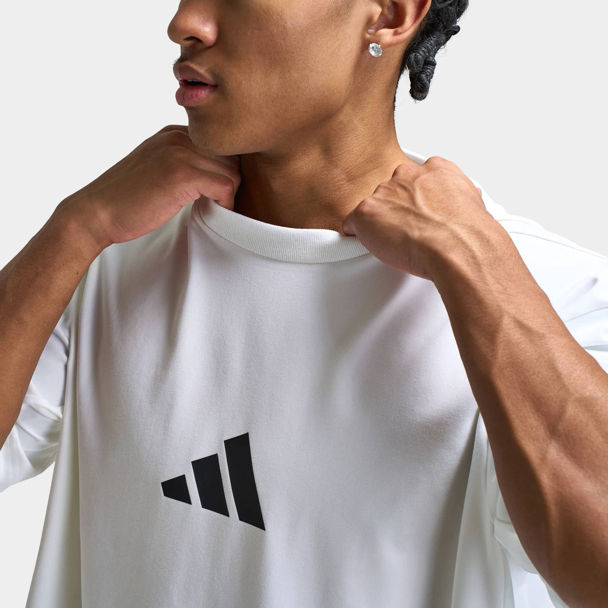 Adidas T-shirt ample Z.N.E. / Blanc
