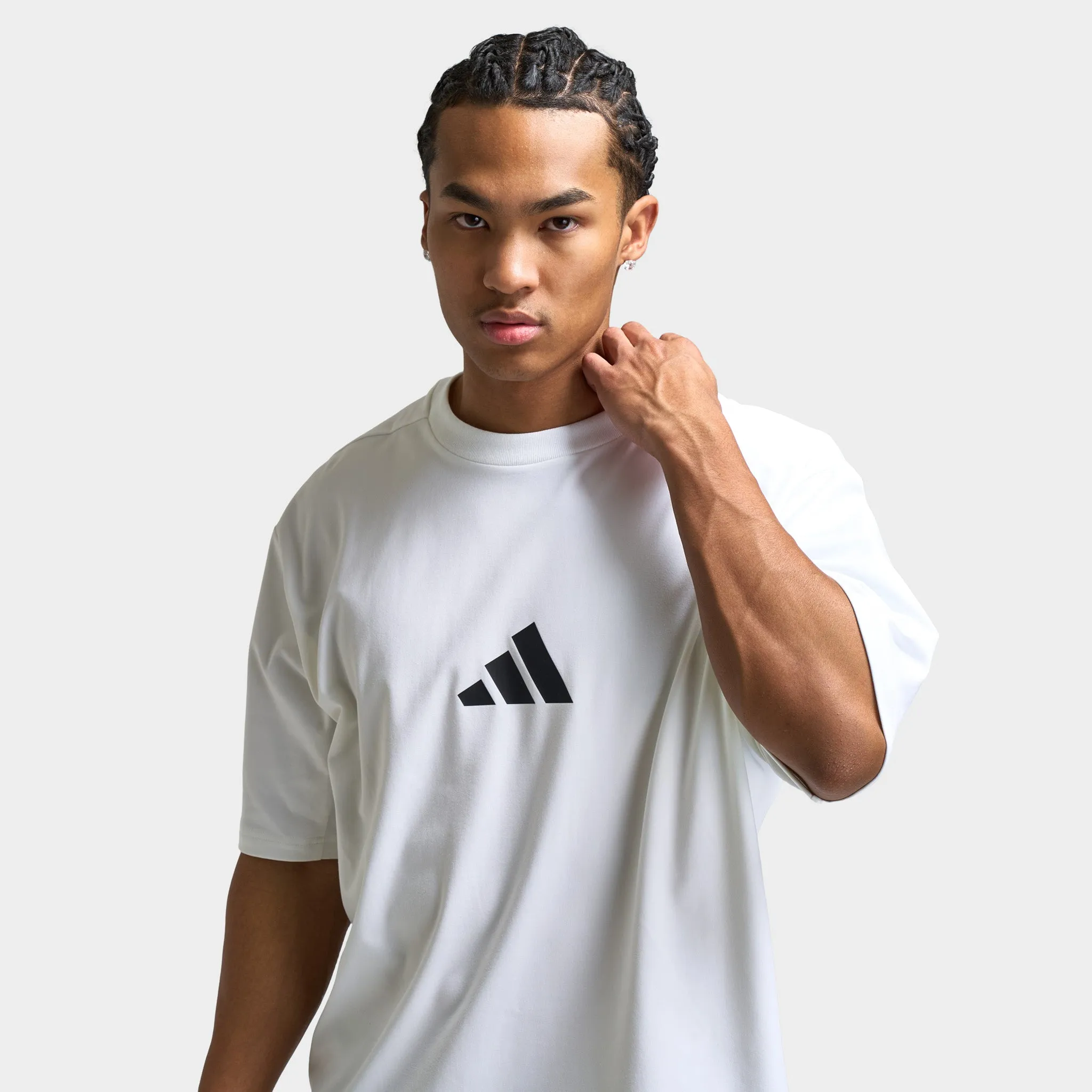 Adidas T-shirt ample Z.N.E. / Blanc