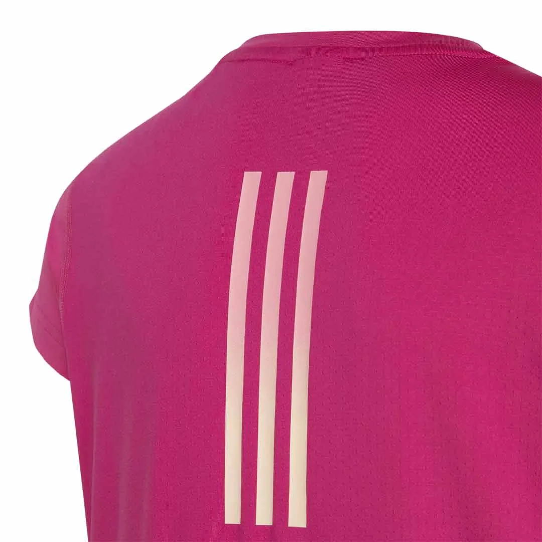 adidas - T-shirt Aeroready à 3 bandes pour filles (Junior) (IC0353)