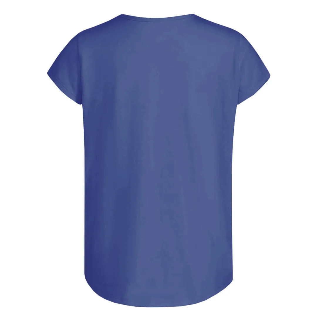 adidas - T-shirt Badge Of Sport pour Filles (Junior) (GC4377 BLU)