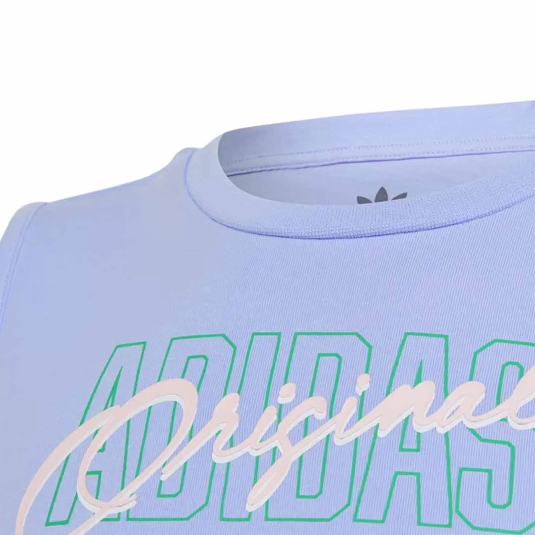 adidas - Débardeur court imprimé graphique pour filles (Junior) (IB8459)