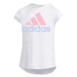adidas - T-shirt de sport pour filles (Junior) (GC4375 BLANC)
