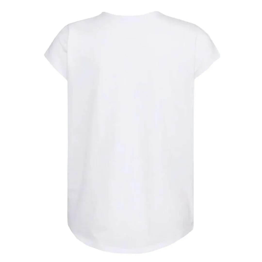 adidas - T-shirt de sport pour filles (Junior) (GC4375 BLANC)
