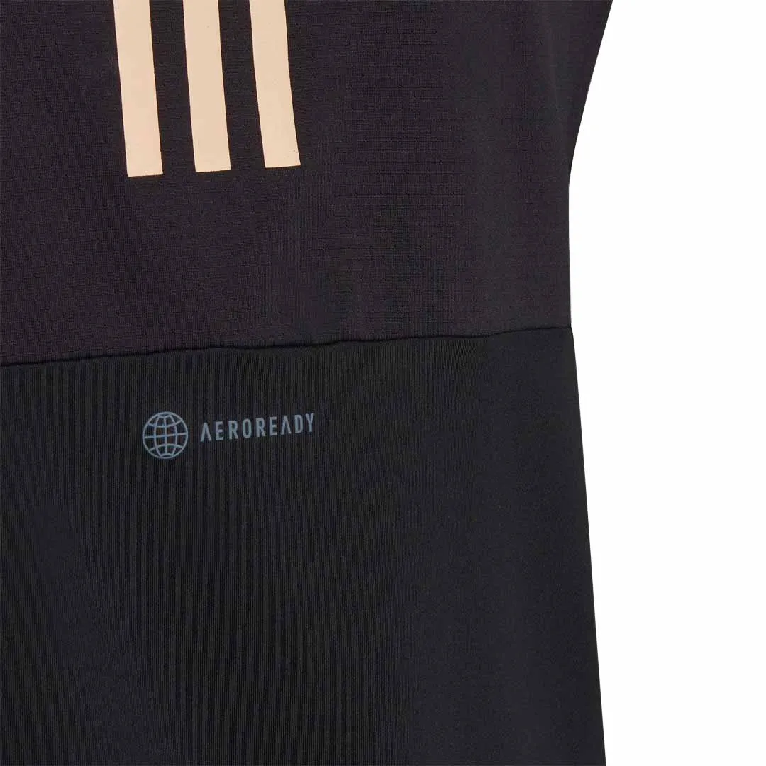 adidas - T-shirt à rayures Train Icons 3 pour filles (Junior) (IC0356)