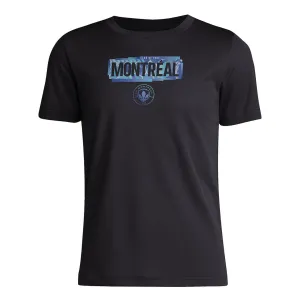adidas - T-shirt à manches courtes pré-match pour enfants (Junior) CF Montréal (IR8512)