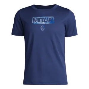 adidas - T-shirt à manches courtes avant-match pour enfants (Junior) Vancouver Whitecaps FC (IR8495)