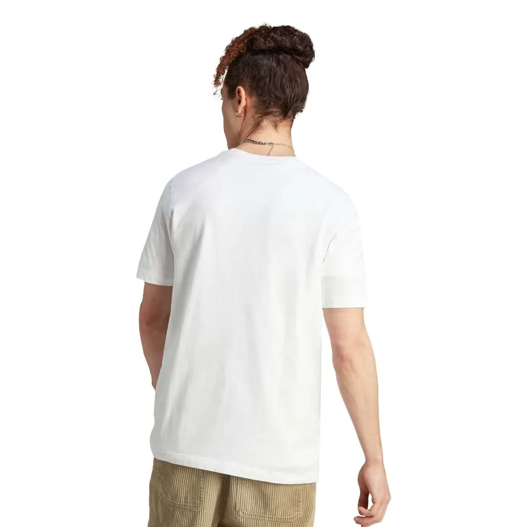adidas - T-shirt pour homme avec étiquette graphique camouflage sur la languette (IL5119)