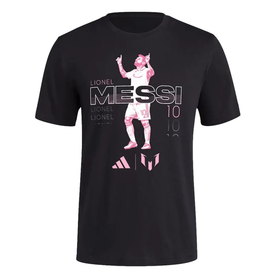 adidas - T-shirt graphique Inter Miami Lionel Messi pour homme (JJ2948)