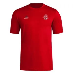 adidas - T-shirt à manches courtes pré-match Toronto FC pour homme (IP0900)