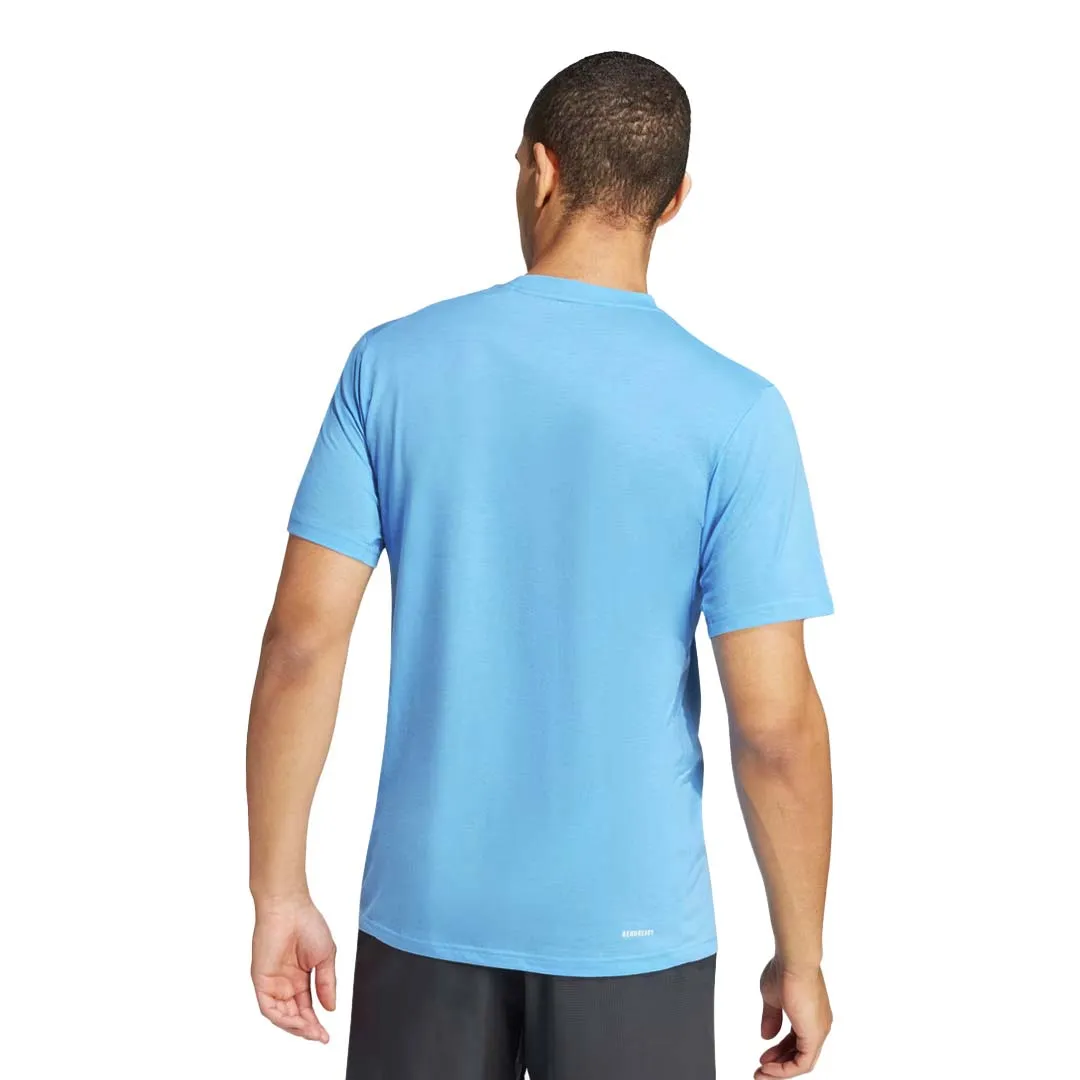 adidas - T-shirt de sport Essentials Feelready avec logo pour homme (IT5417)