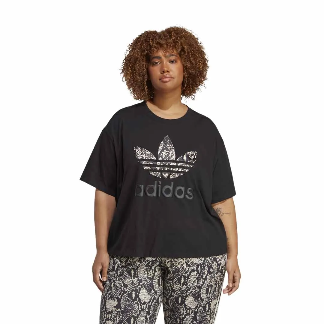 adidas - T-shirt graphique pour femme (Grande taille) (IC6068)