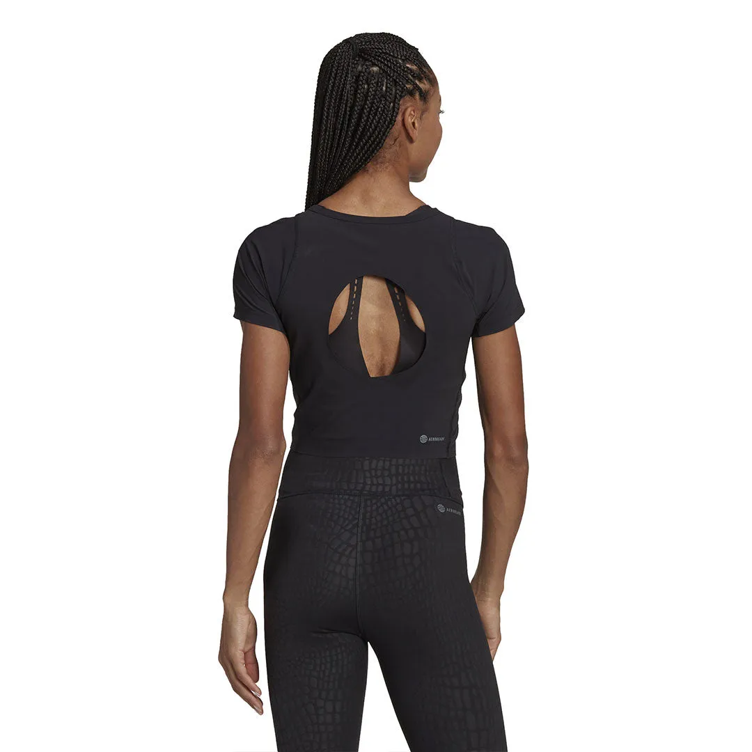 adidas - T-shirt court femme HIIT 45 Seconds (HM8096)