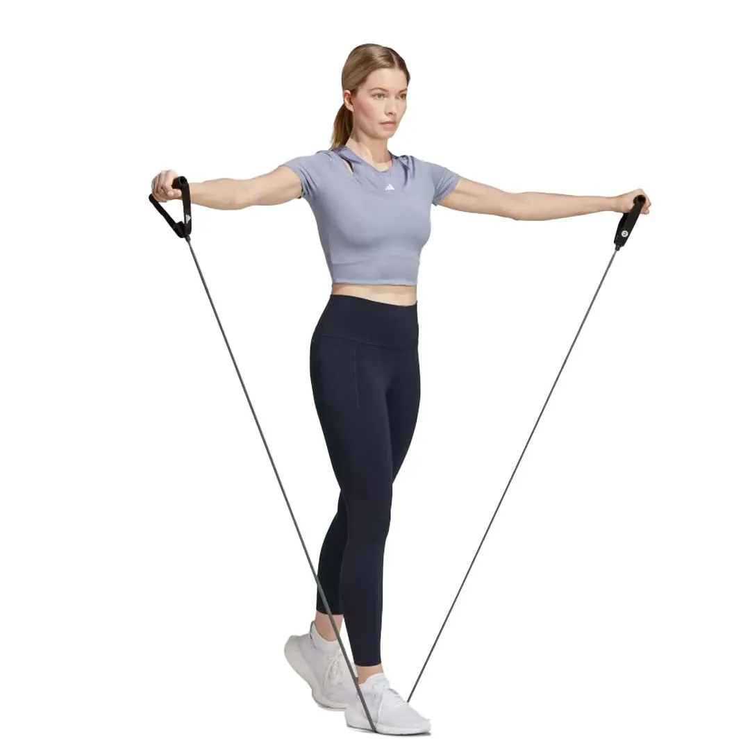 adidas - T-shirt d'entraînement court pour femme HIIT (IB8599)