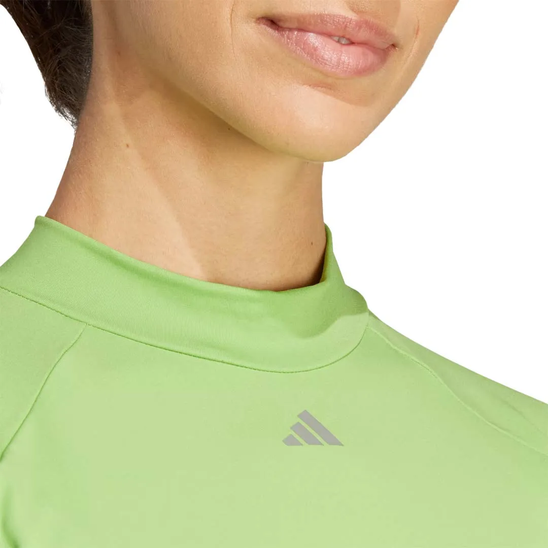 adidas - T-shirt crop à manches longues pour femmes HIIT Heat.Rdy (IM2656)