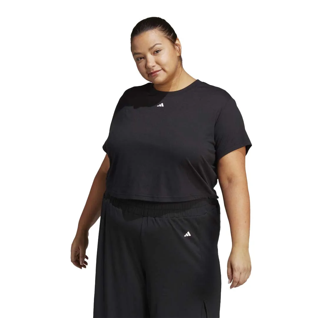 adidas - T-shirt Studio Femme à manches courtes (Grande taille) (HN5552)
