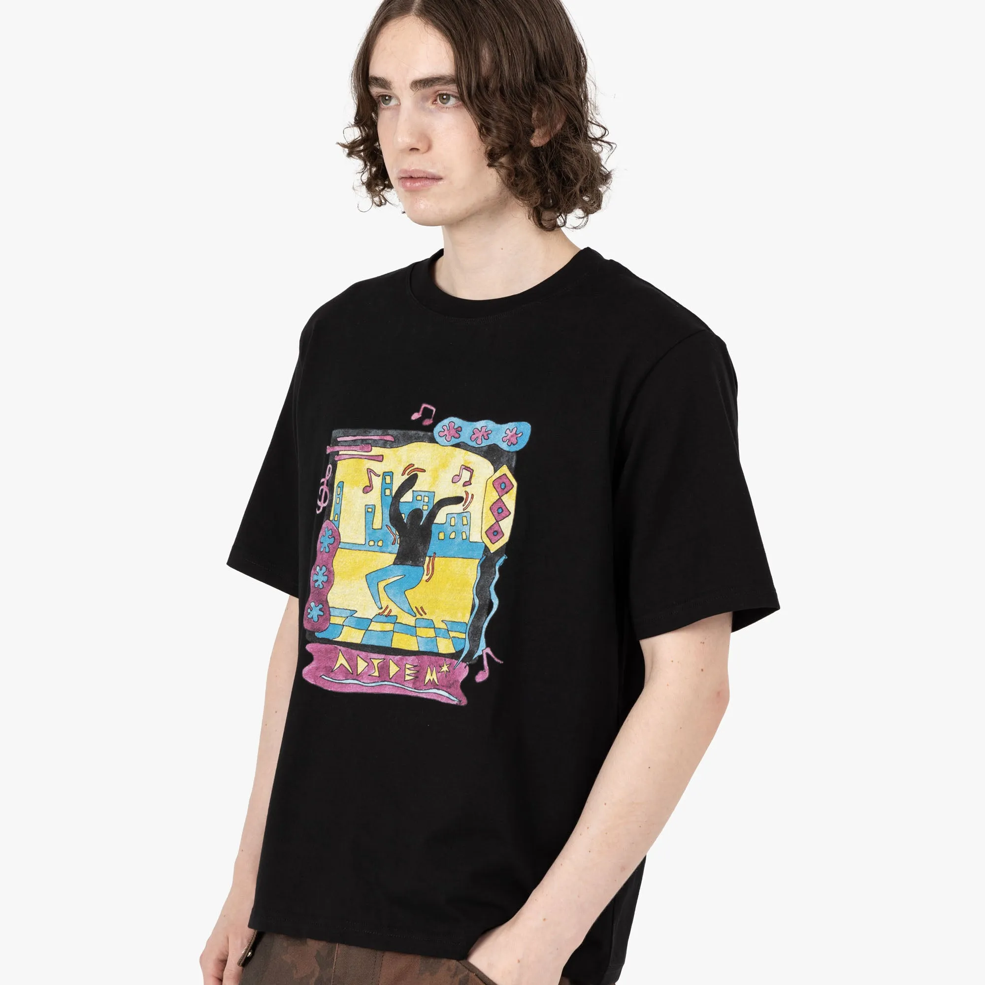 T-shirt Adidem Asterisks Dancing / Noir
