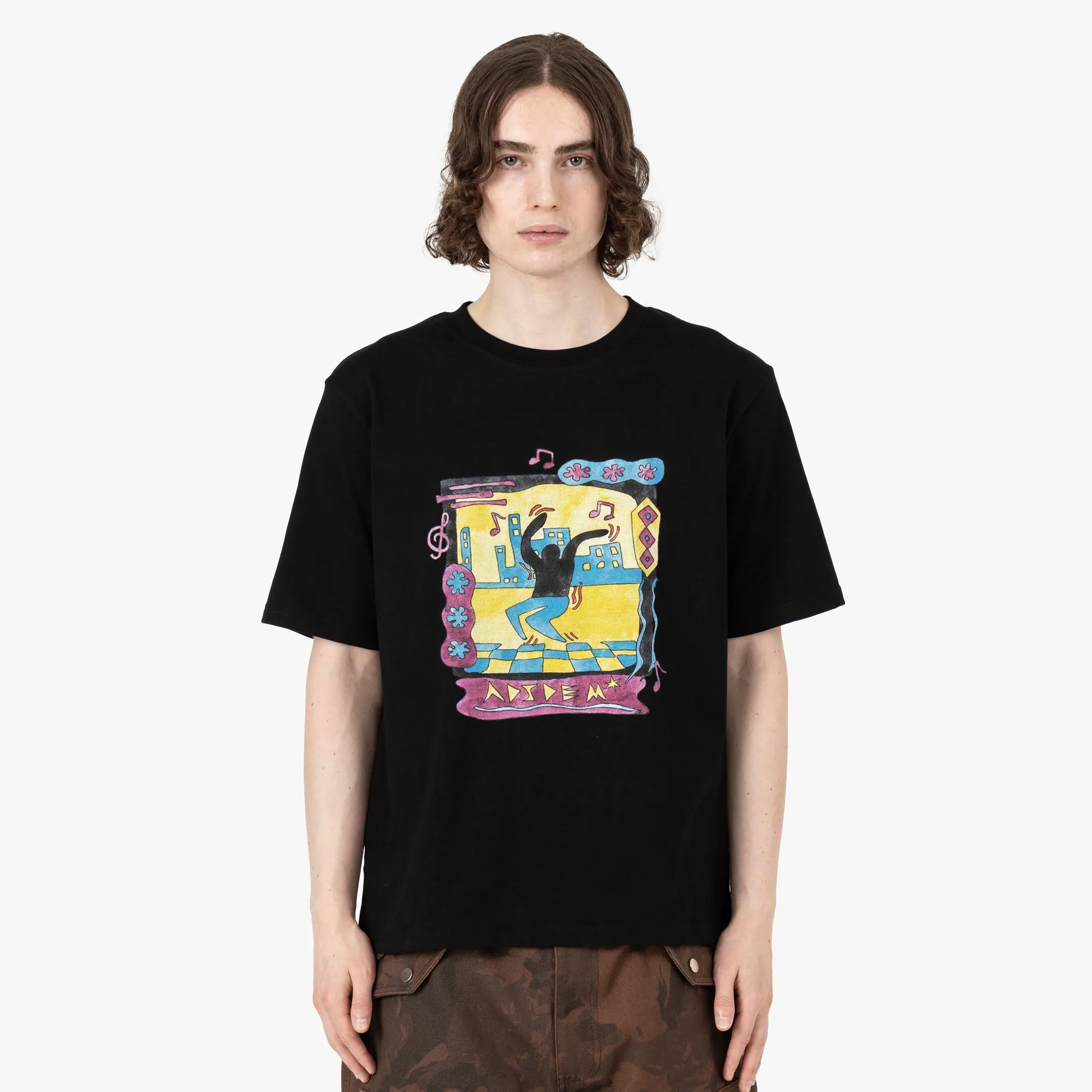 T-shirt Adidem Asterisks Dancing / Noir