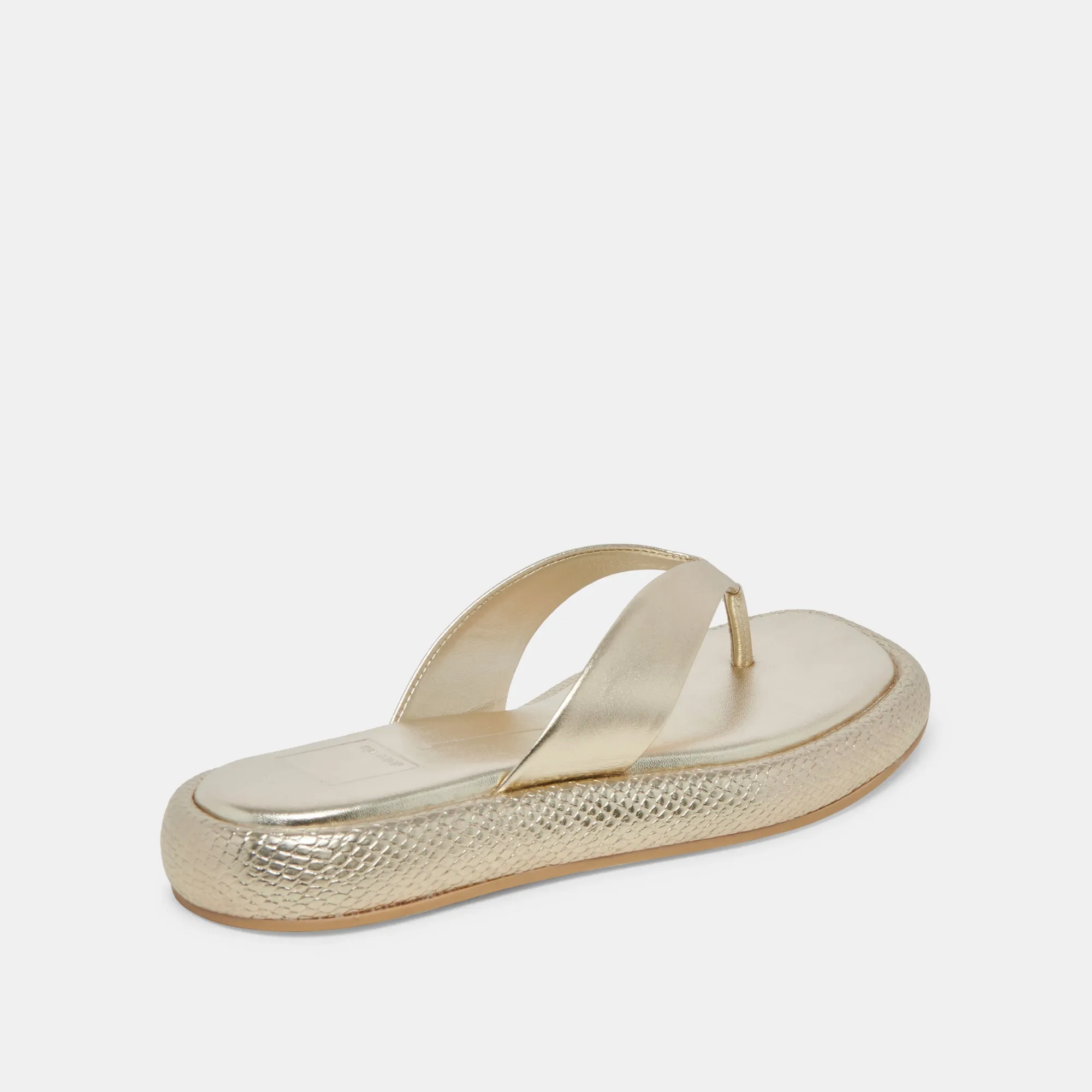 SANDALES ADIN PLATINE EN CUIR VINTAGE