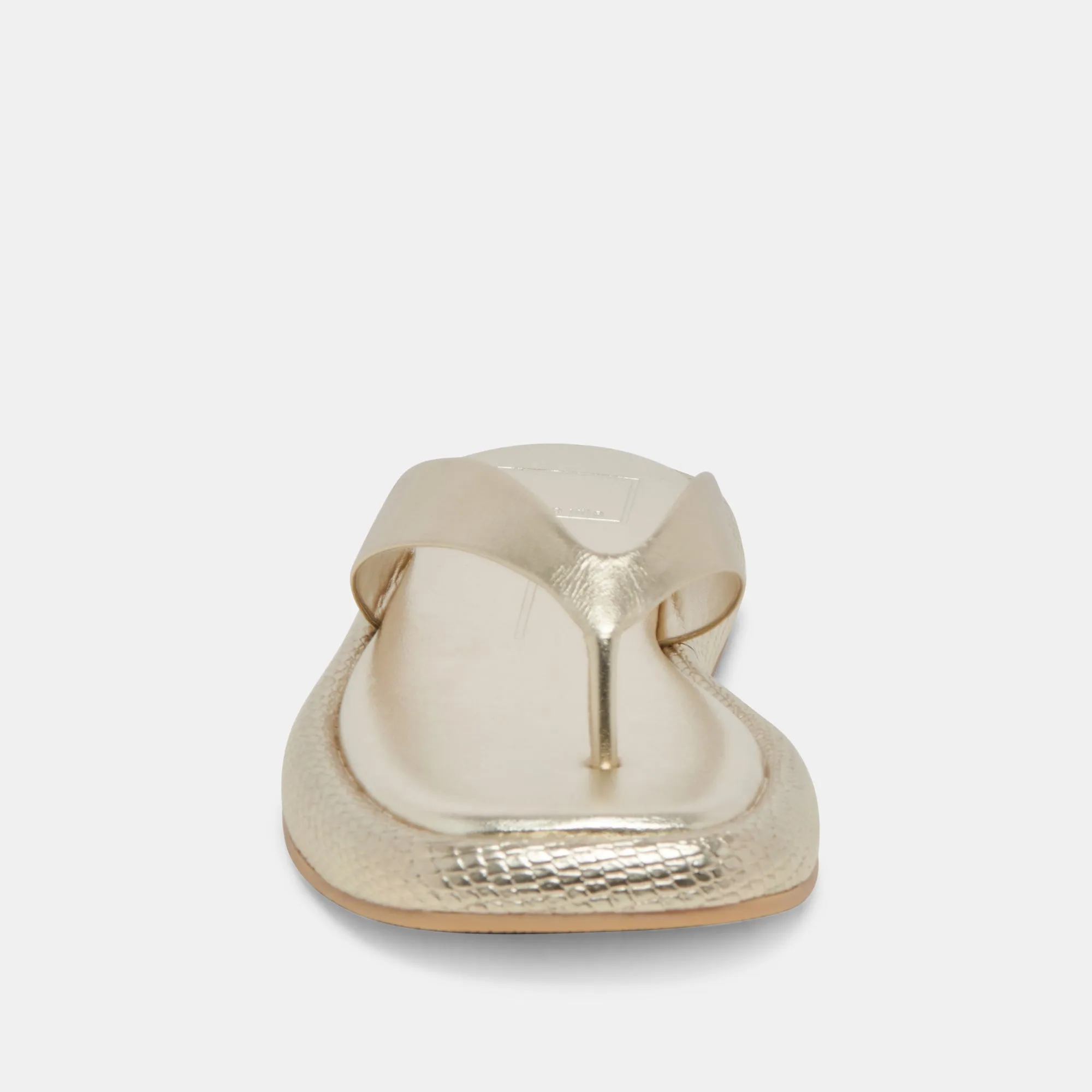 SANDALES ADIN PLATINE EN CUIR VINTAGE