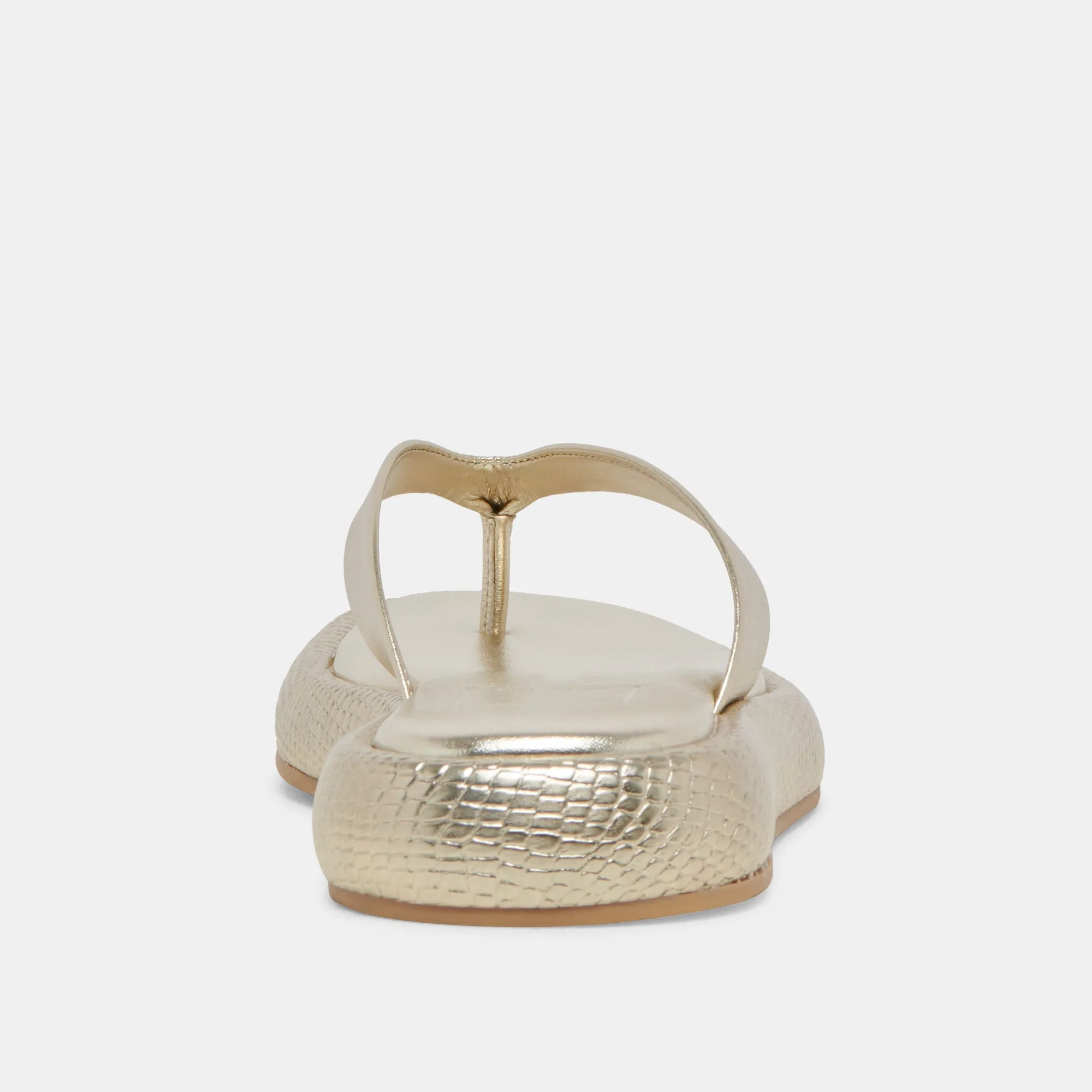 SANDALES ADIN PLATINE EN CUIR VINTAGE