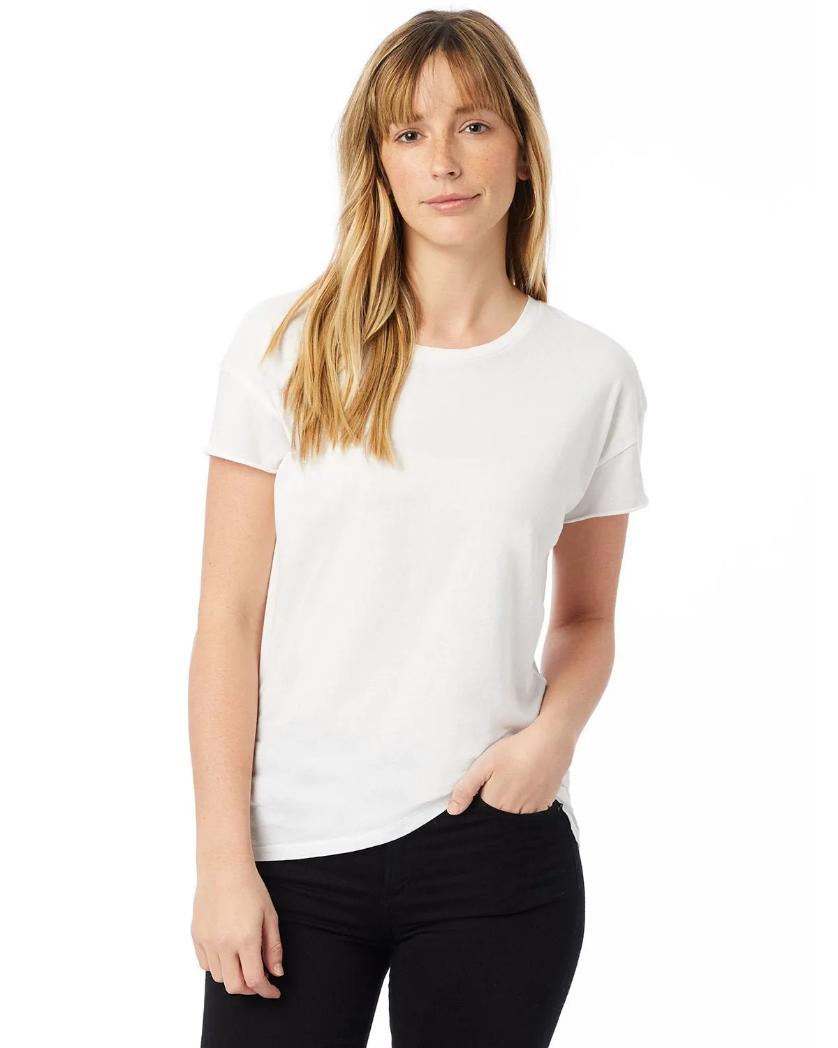 Alternative 04134C1 T-shirt pour femme teint en pièce à effet rock