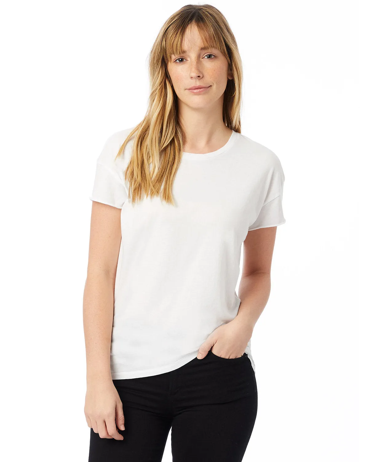 Alternative 04134C1 T-shirt pour femme teint en pièce à effet rock