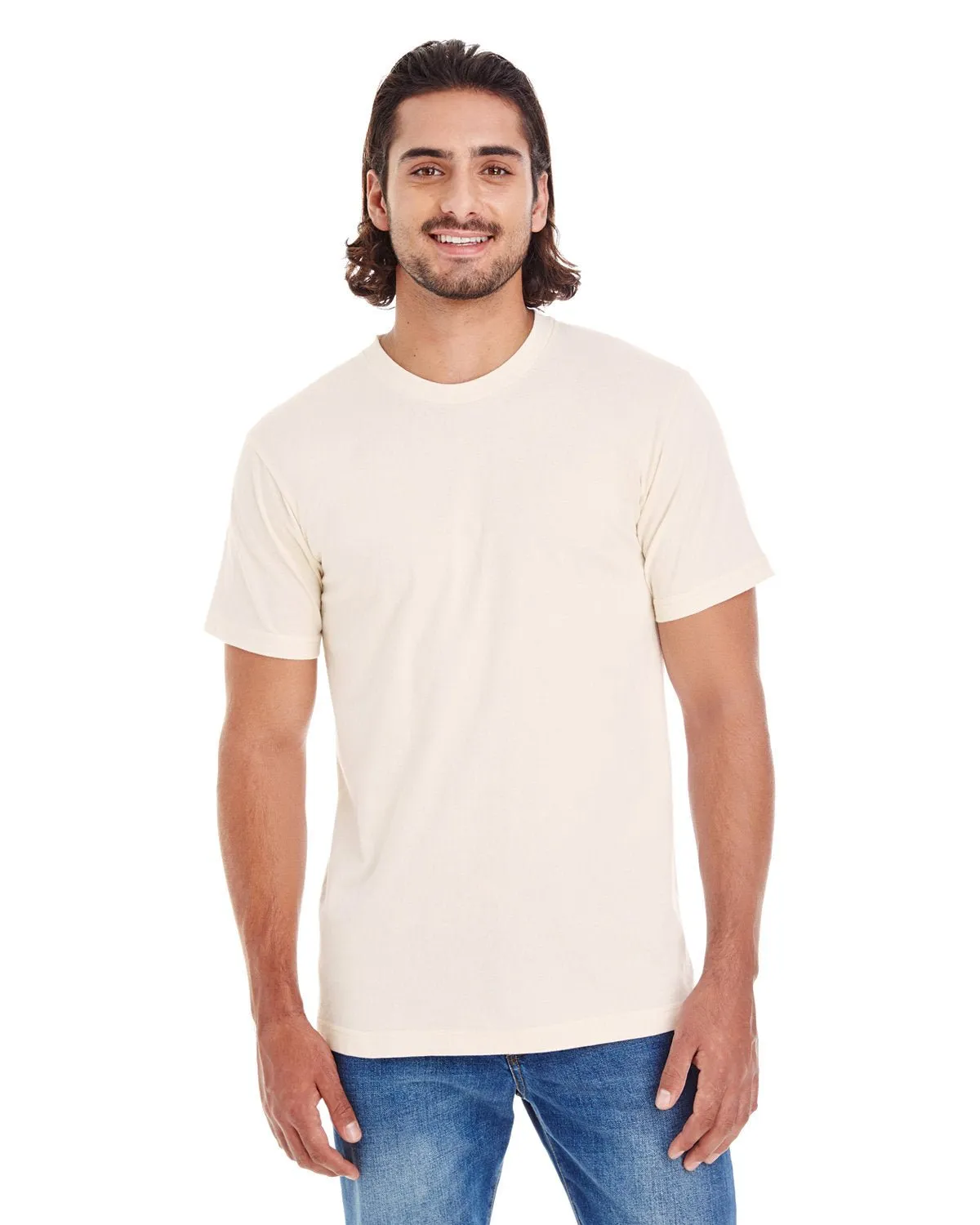 American Apparel 2001ORW T-shirt classique unisexe en jersey fin bio