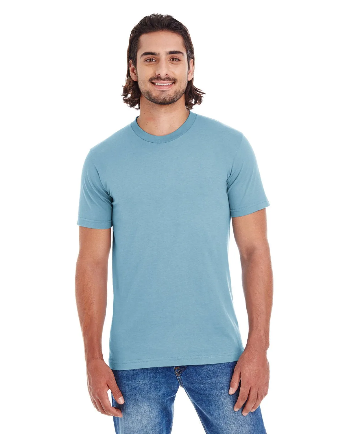 American Apparel 2001ORW T-shirt classique unisexe en jersey fin bio