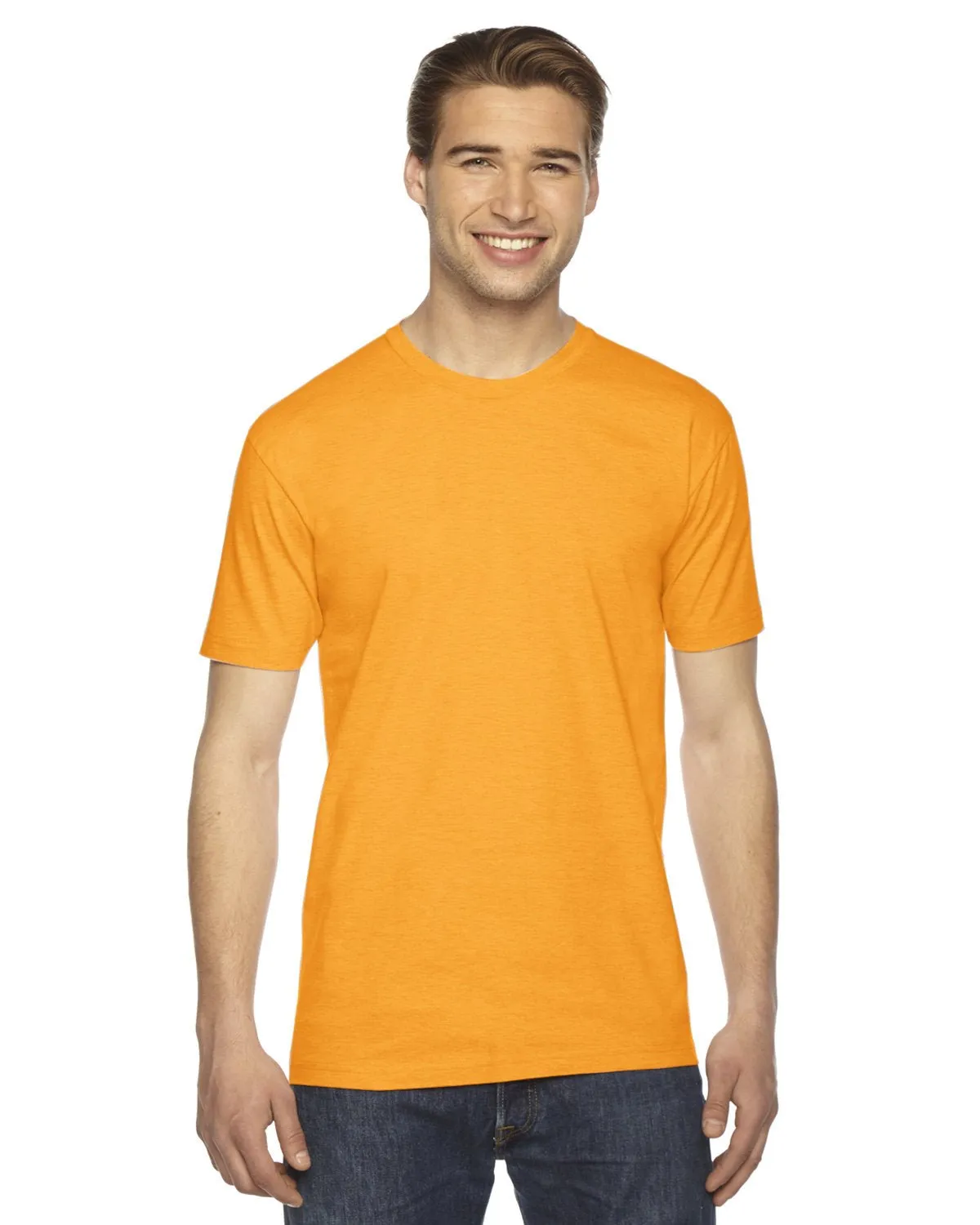 T-shirt unisexe à manches courtes en fine jersey American Apparel 2001W