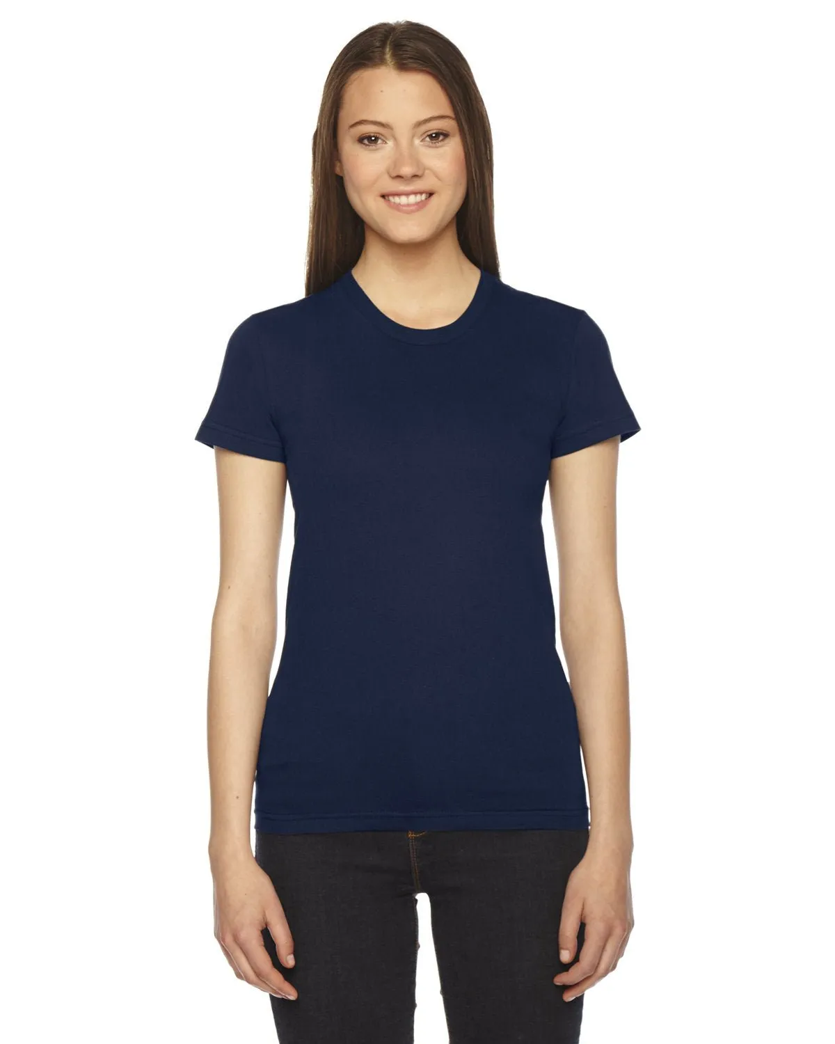 American Apparel 2102W T-shirt à manches courtes en fine jersey pour femmes