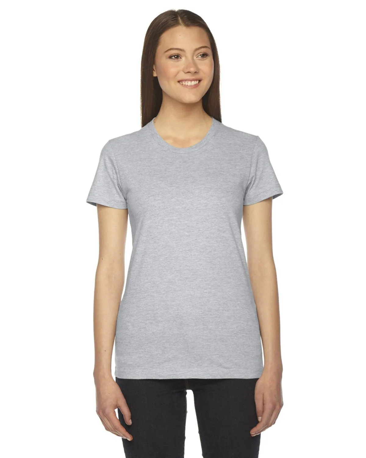 American Apparel 2102W T-shirt à manches courtes en fine jersey pour femmes
