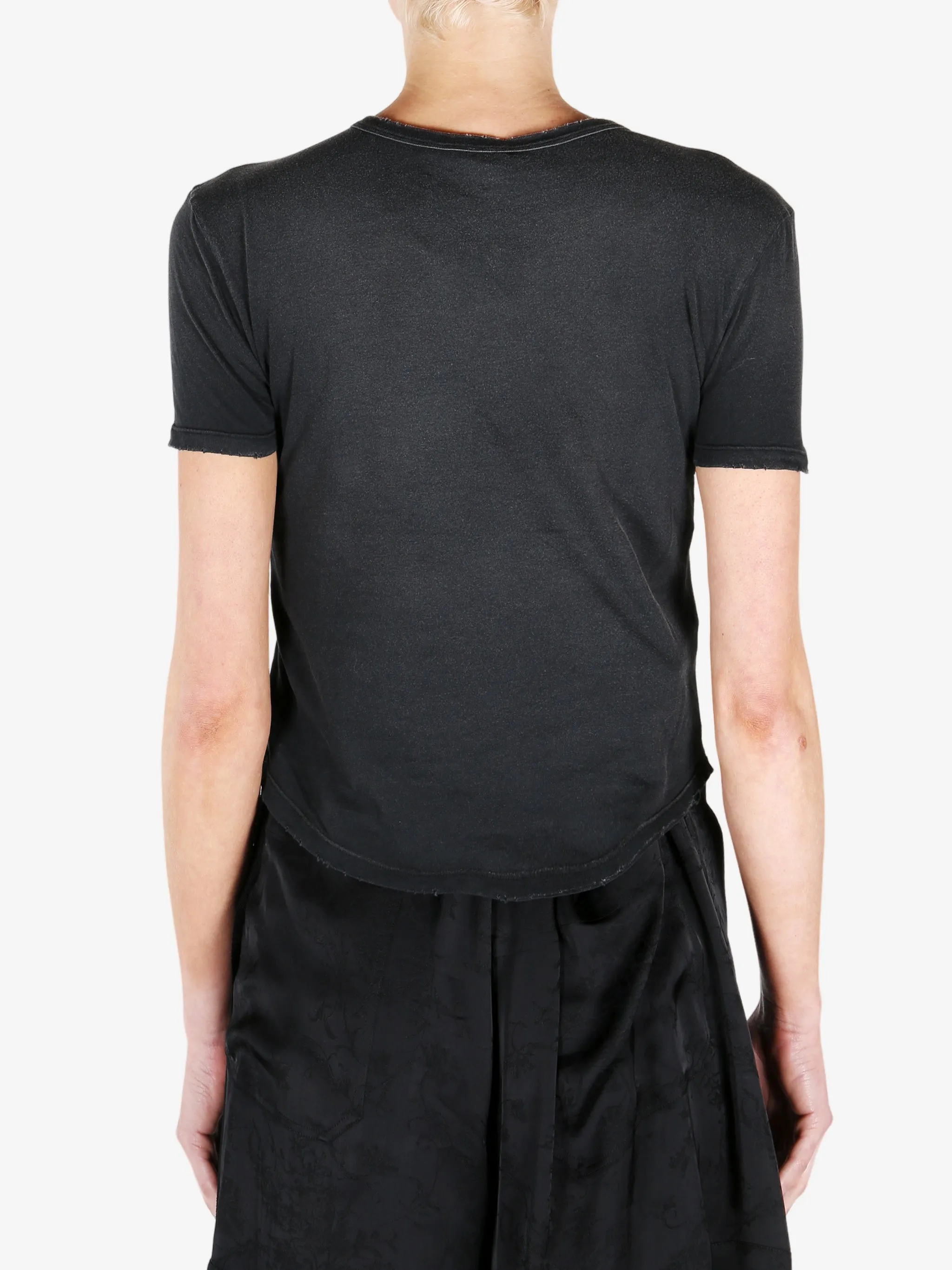 ANN DEMEULEMEESTER - T-shirt micro long pour femme - Vêtements_ann-demeulemeest