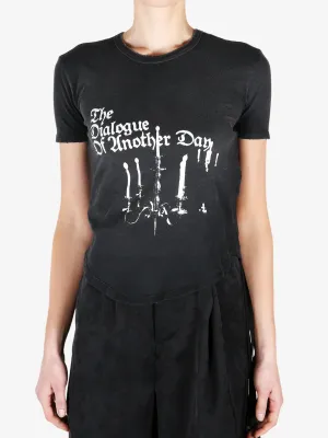 ANN DEMEULEMEESTER - T-shirt micro long pour femme - Vêtements_ann-demeulemeest