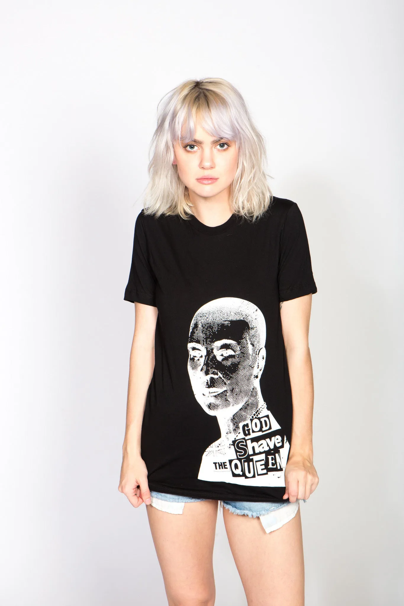 T-Shirt Femme Any Old Iron God Shave The Queen