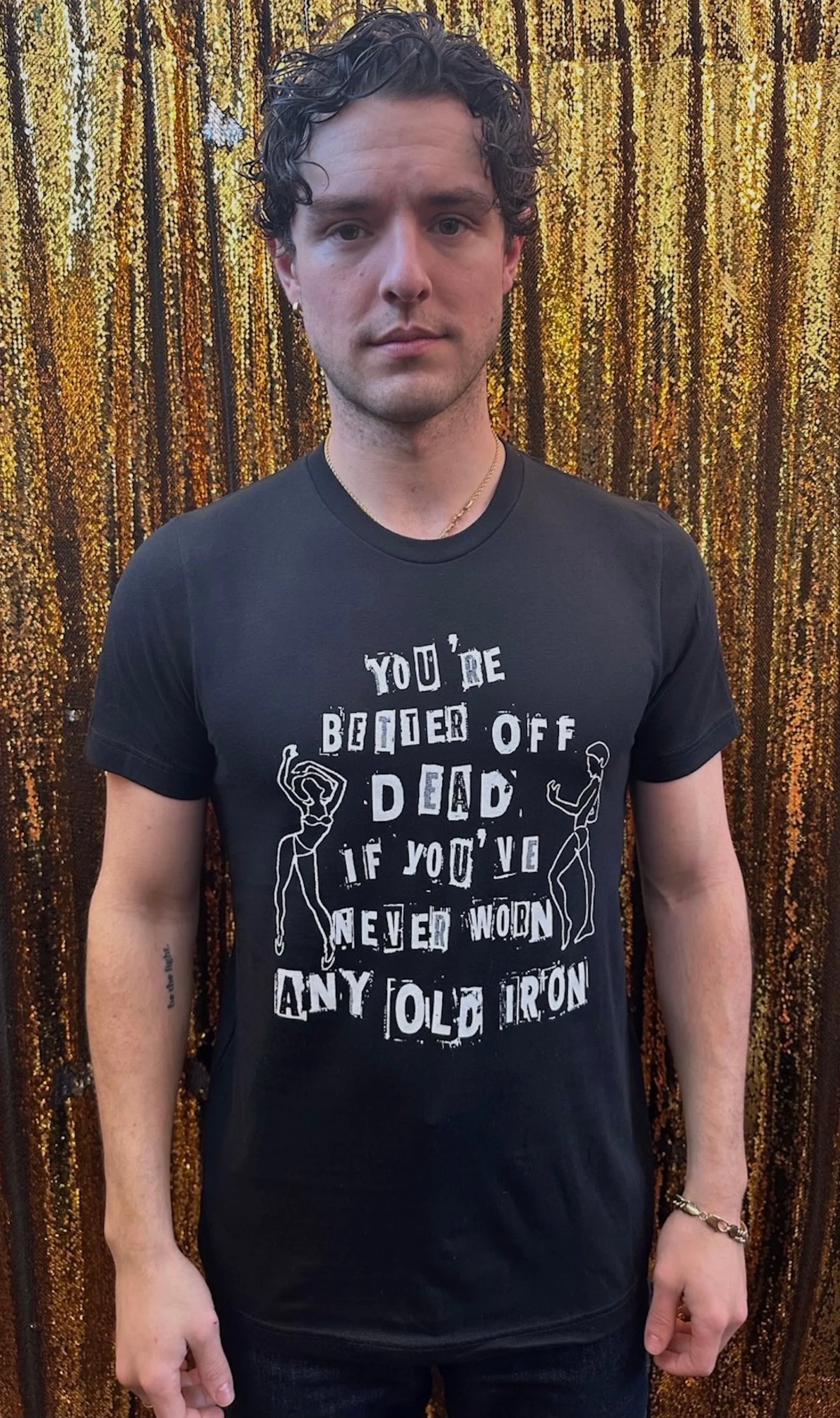 T-shirt Any Old Iron Men's Better Off Dead