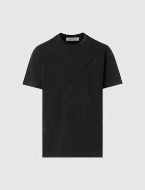 T-SHIRT AVEC LOGO EN APPLIQUÉ
