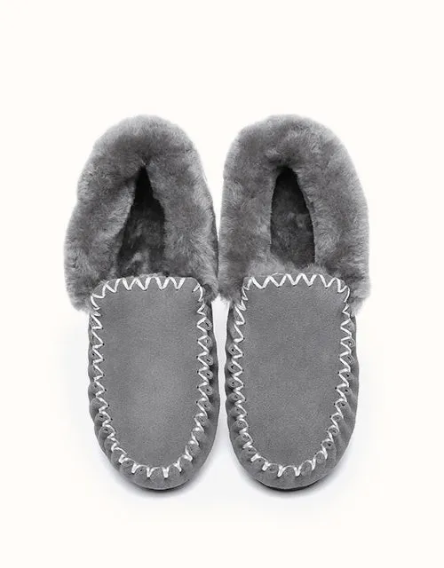 AUSTRALIAN SHEPHERD® Mocassin Popo Pantoufle Chaussures UGG
