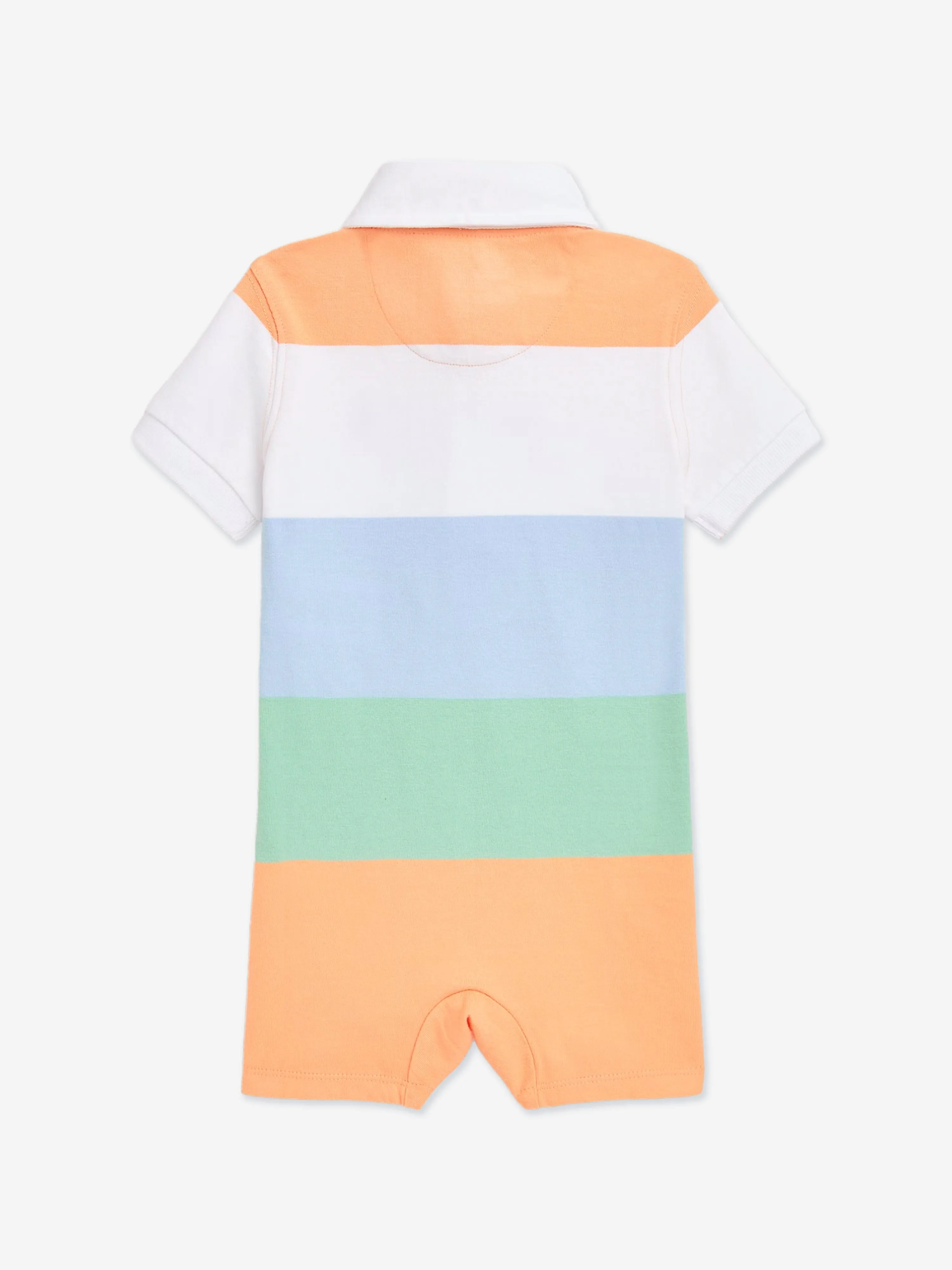 Grenouillère Rugby Rayée Multicolore pour Bébé Garçon