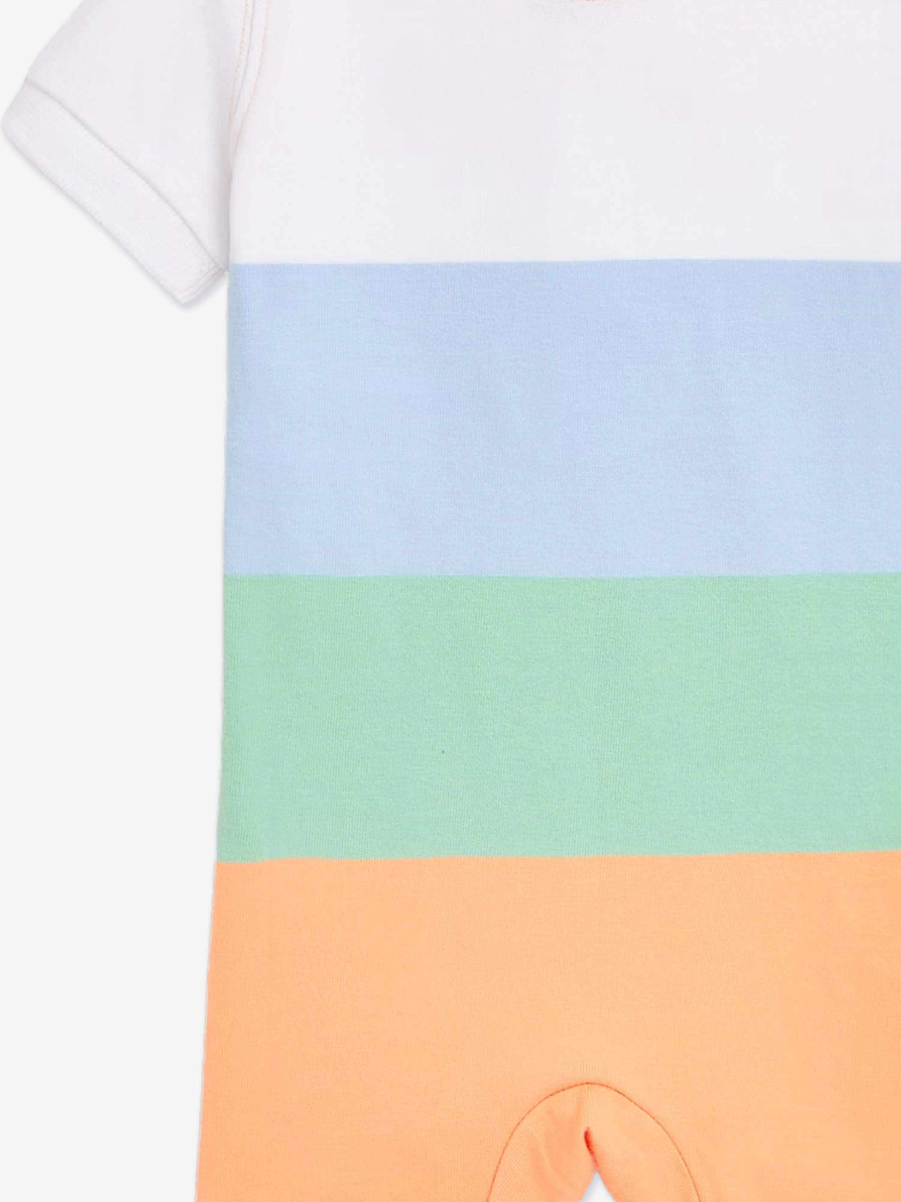 Grenouillère Rugby Rayée Multicolore pour Bébé Garçon