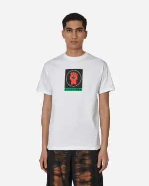 T-shirt Badge Blanc