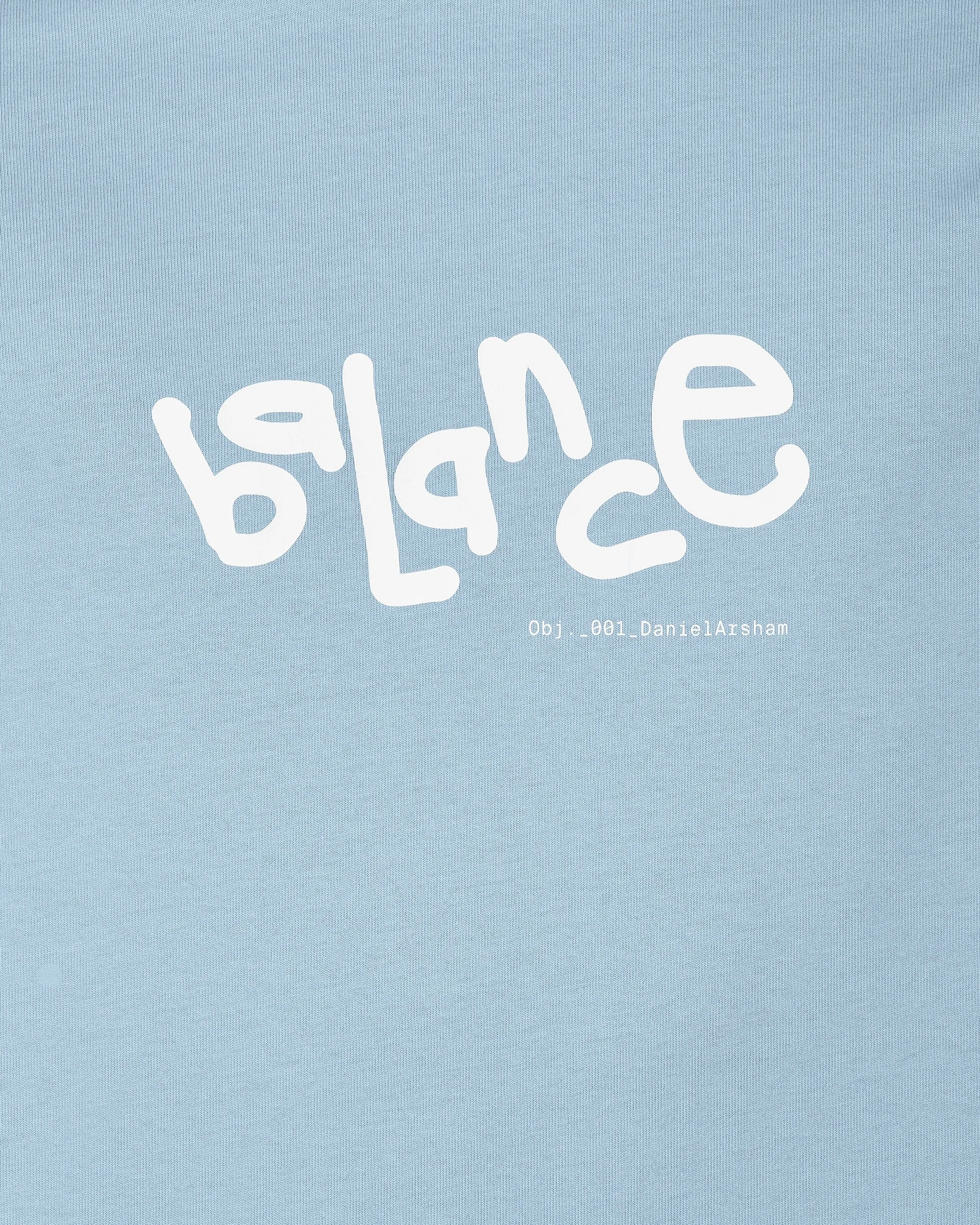 T-shirt Balance Print Bleu